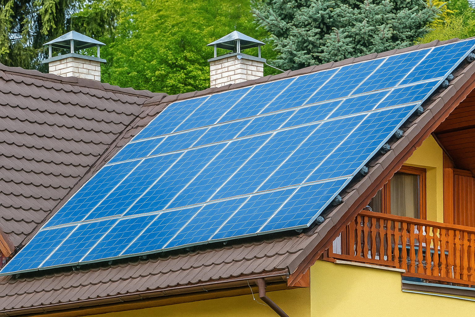 Solar Panels in Homes in Baghdad